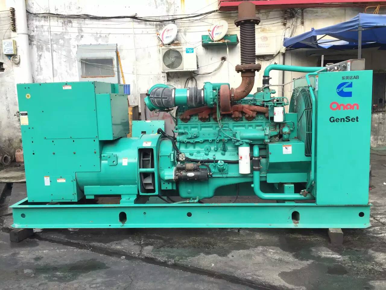 和平租赁发电机-柴油发电机不正常冒烟的原因